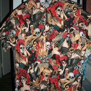 XL Alexander Henry Las Elegantes Mens Shirt-Unique!!!